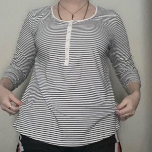 striped long sleeve shirt from simply styled